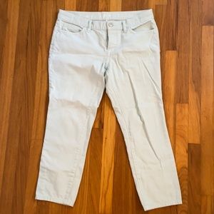 Mint green boyfriend jeans